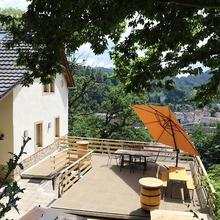 Ferienwohnung Luxusboofe - Ferienhaus am Lilienstein Königstein Exterior foto